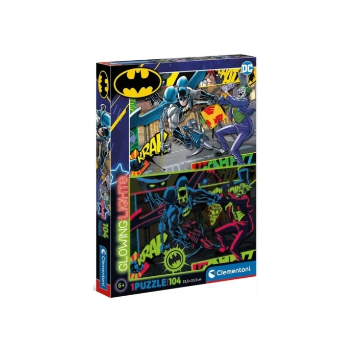 Batman fluoreszkáló 104db-os puzzle - Clementoni
