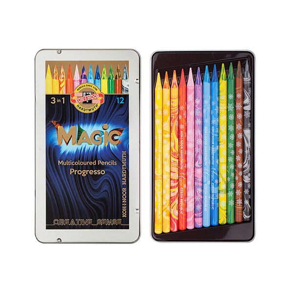 ICO: KOH-I-NOOR Progresso Magic 12db-os színes ceruza