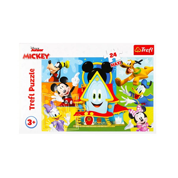 Mickey egér és barátai 24 db-os Maxi puzzle - Trefl