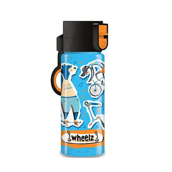 Ars Una: Wheelz kék színű BPA-mentes kulacs 475ml