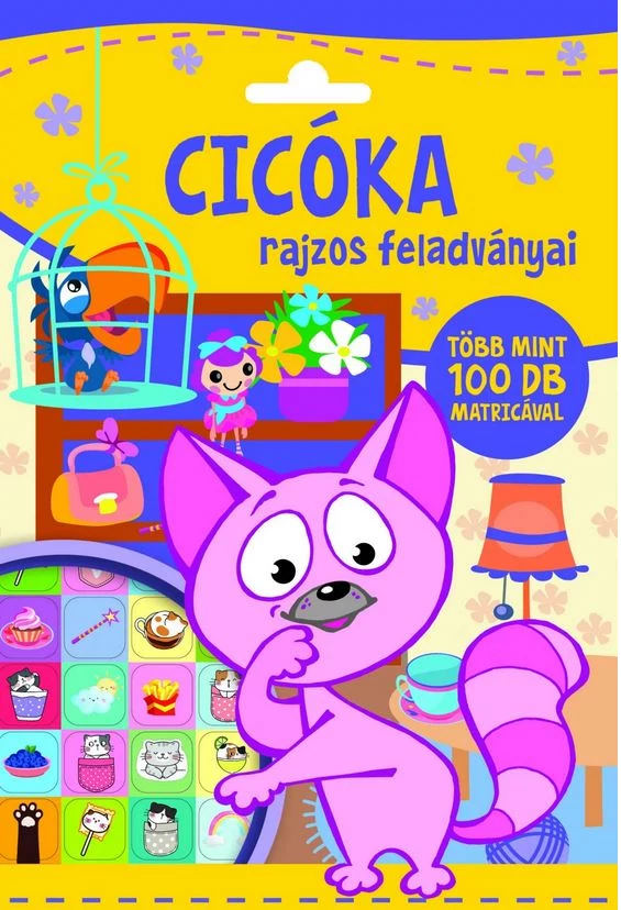 Cicóka rajzos feladványai foglalkoztató