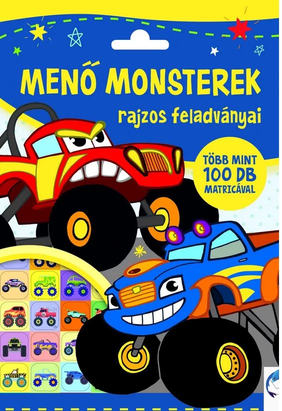 Menő monsterek foglalkoztató 