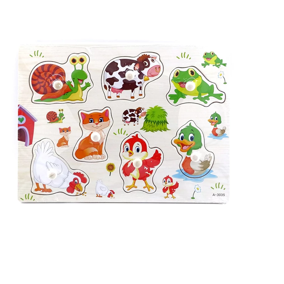 Puzzle fa bedugós állatok 72239