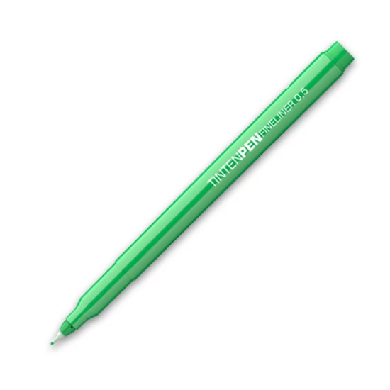 ICO: Tinten Pen zöld tűfilc 0,5mm