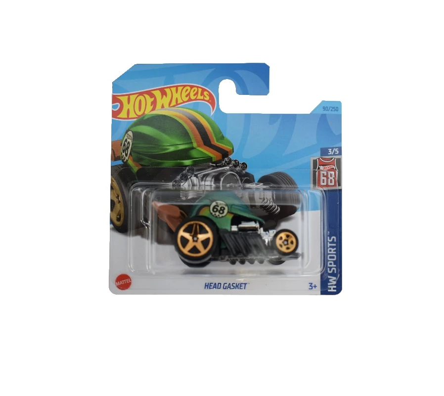 Hot Wheels: Head Gasket zöld kisautó 1/64 - Mattel