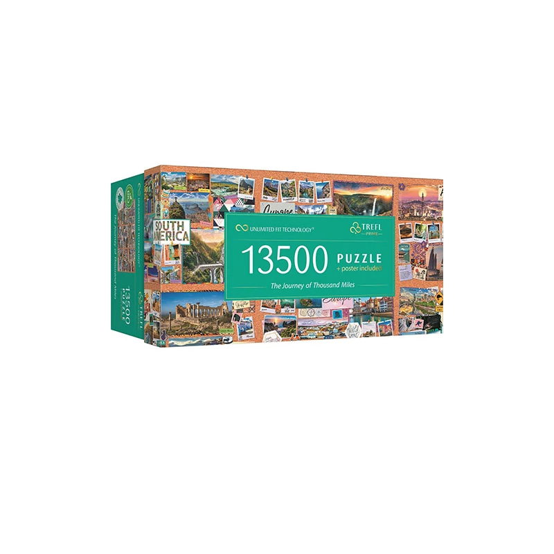 Az ezer mérföldes utazás 13500db-os UFT puzzle - Trefl