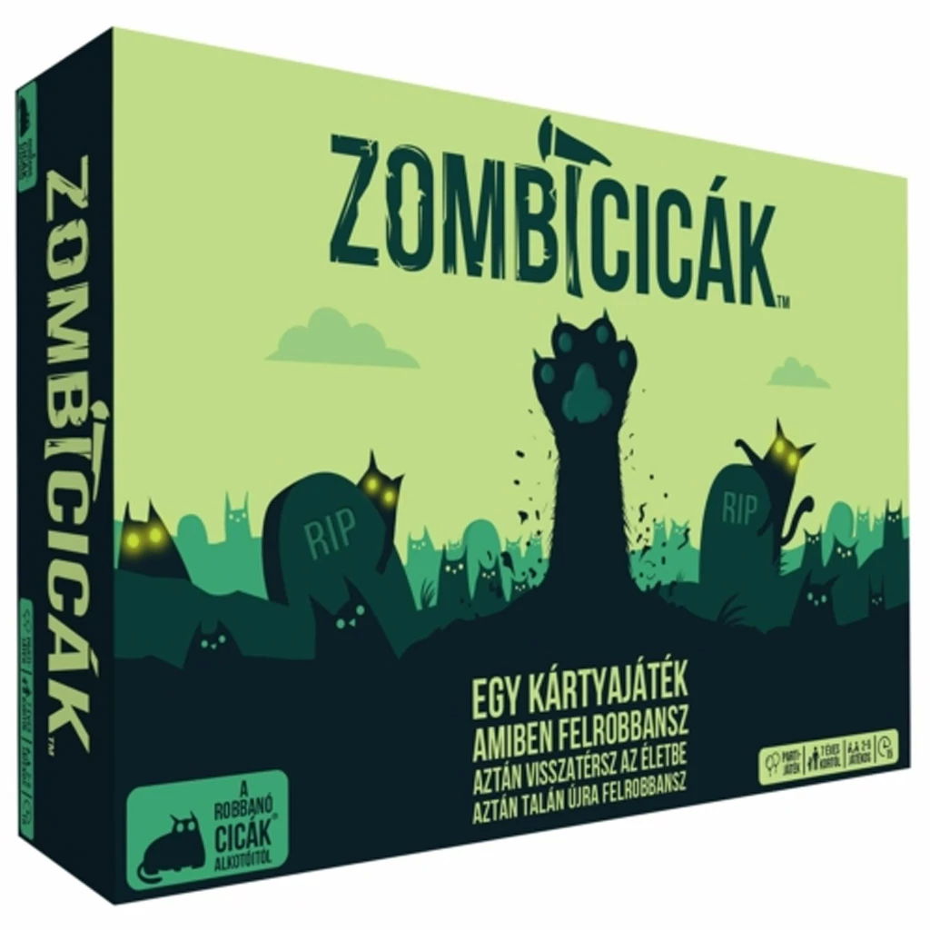 Zombicicák társas kártyajáték