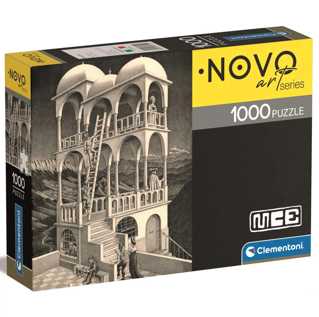 Novo Art: M. C. Escher - Belvedere 1000 db-os puzzle - Clementoni