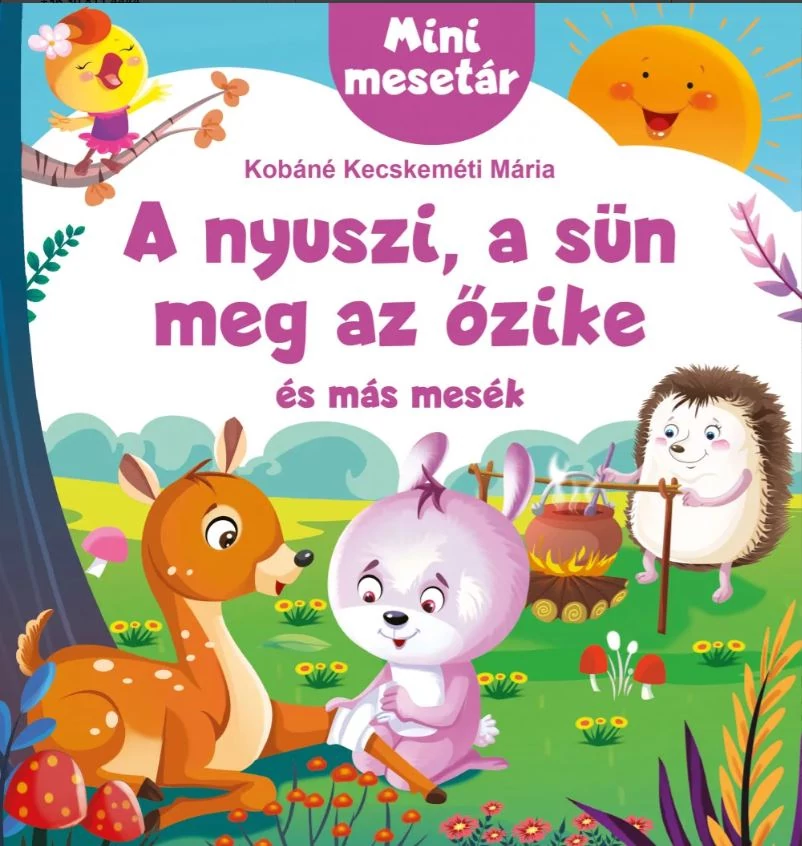 A nyuszi, a sün meg az őzike könyv