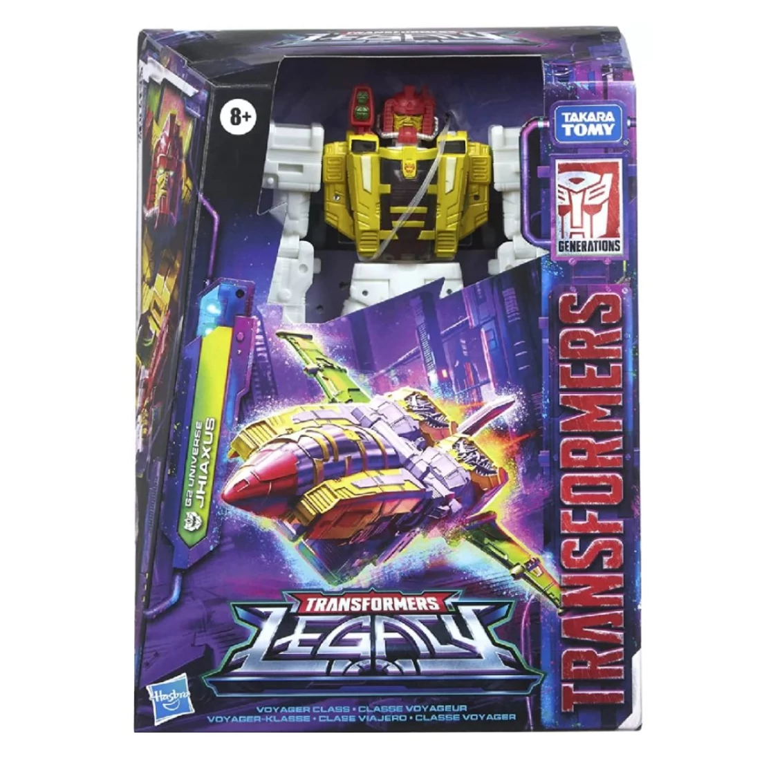 Transformers: Legacy Voyager Class Jhiaxus átalakítható robotfigura - Hasbro