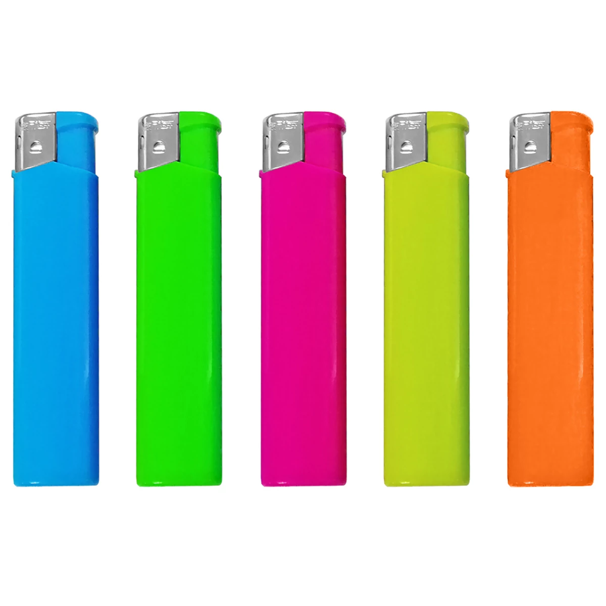 Elektromos öngyújtó neon színes 50db 113018