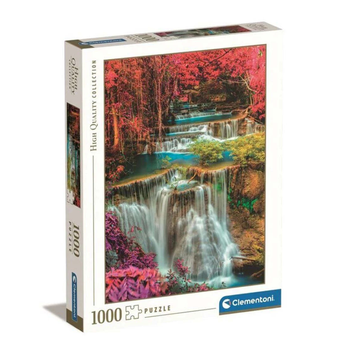 Csodálatos vízesés Thaiföldön az ősz színeiben HQC 1000db-os puzzle - Clementoni