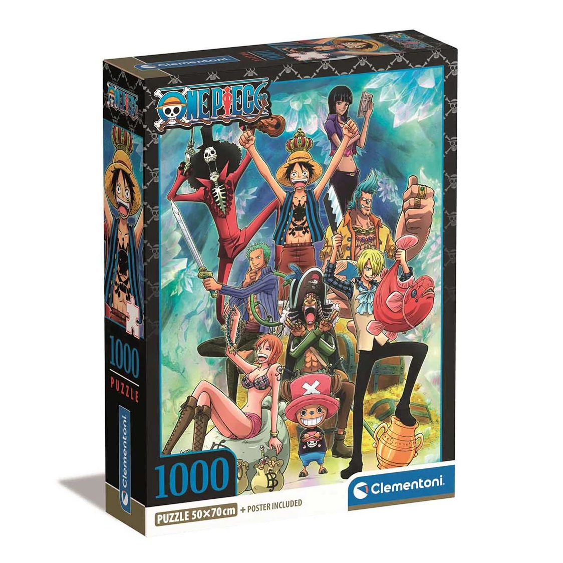 One Piece 1000db-os compact puzzle 50x70cm - Clementoni