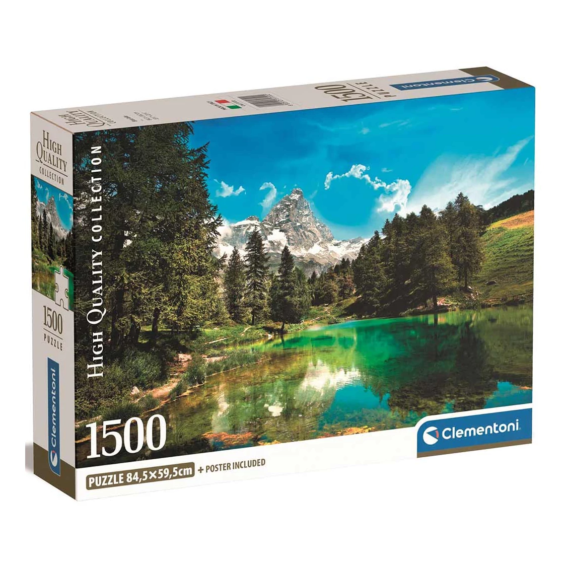 Égszínkék tó 1500db-os HQC puzzle 84,5x59,5cm - Clementoni