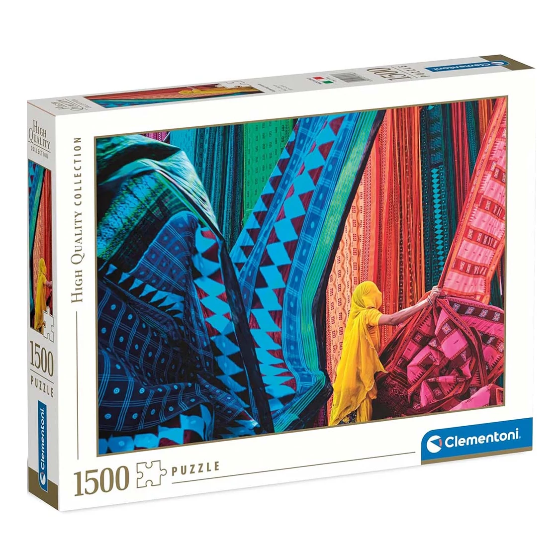 Színes szövetek HQC 1500db-os puzzle - Clementoni