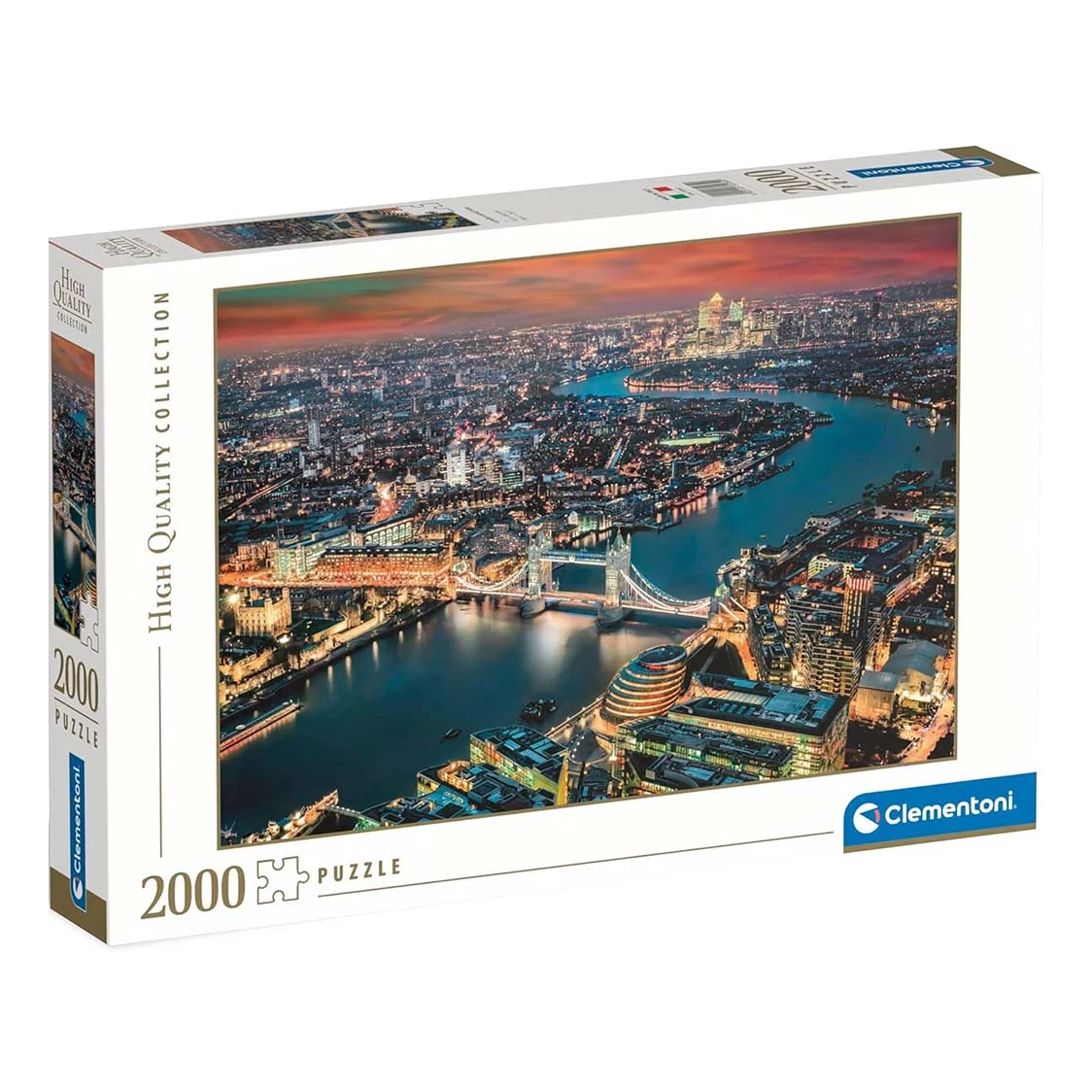 Londoni légifelvétel HQC 2000db-os puzzle - Clementoni