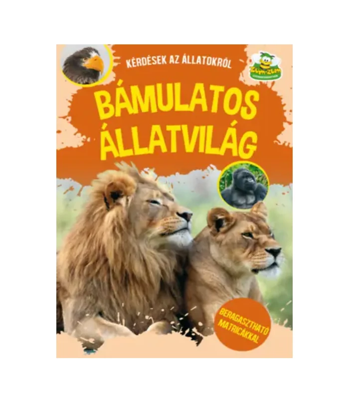 Bámulatos állatvilág foglalkoztató füzet