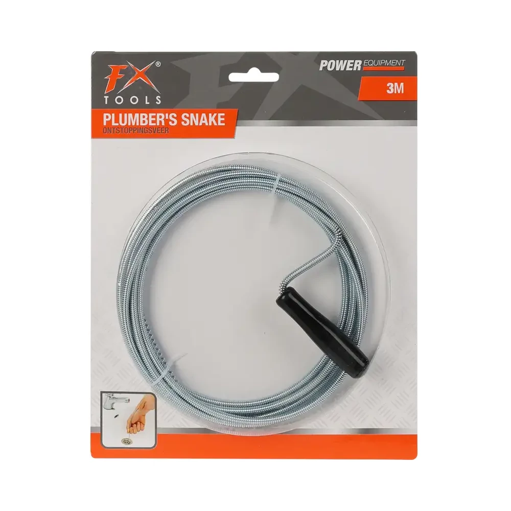FX Tools lefolyótisztíó spirál 3m R05000240