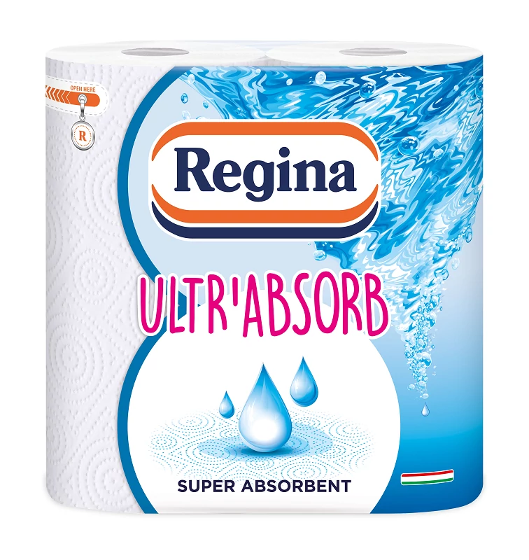 Regina ultra absor papírtörlő 3 rétegű 2 tekercs 60 lap