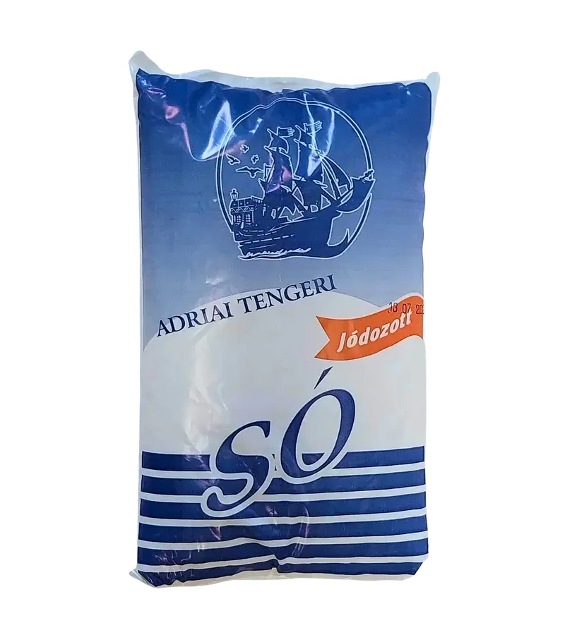 Adriai tengeri jódozott só 20x1kg