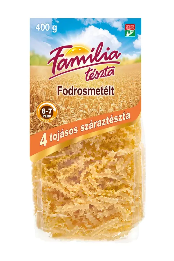 Família 4 tojásos fodrosmetélt tészta 200g