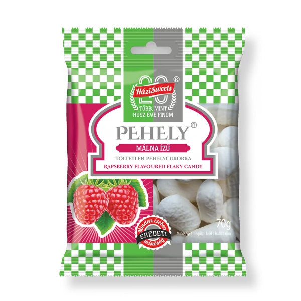 Pehelycukor 70g málna házisweets
