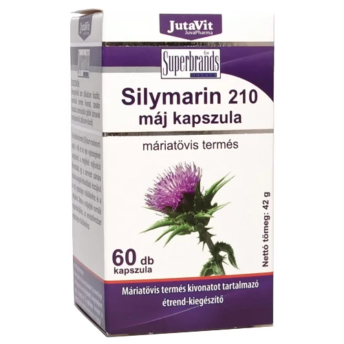 JutaVit Silymarin 210 máj kapszula 60db
