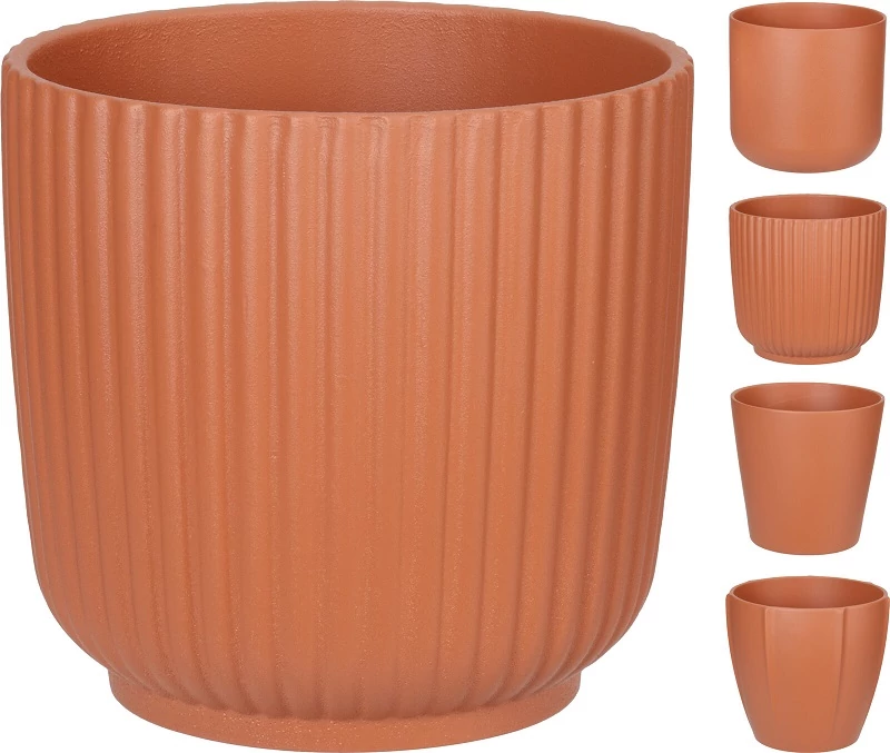 Kaspó terracotta színben többféle változtaban 15cm 035000330