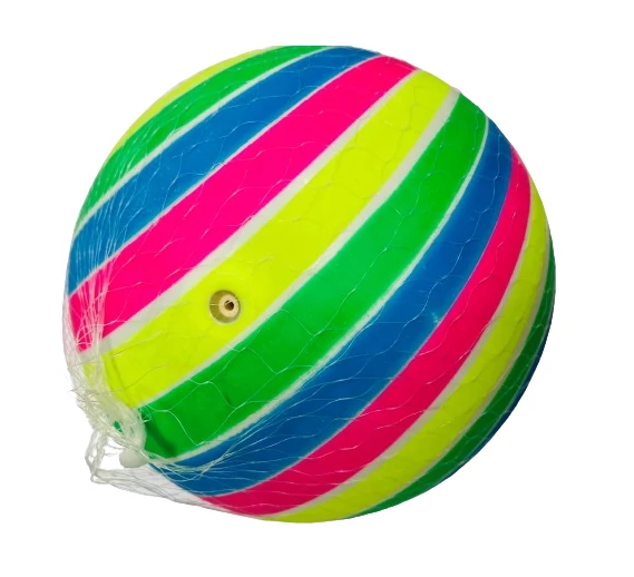 Színes mintás gumilabda 14cm többféle változatban 70345