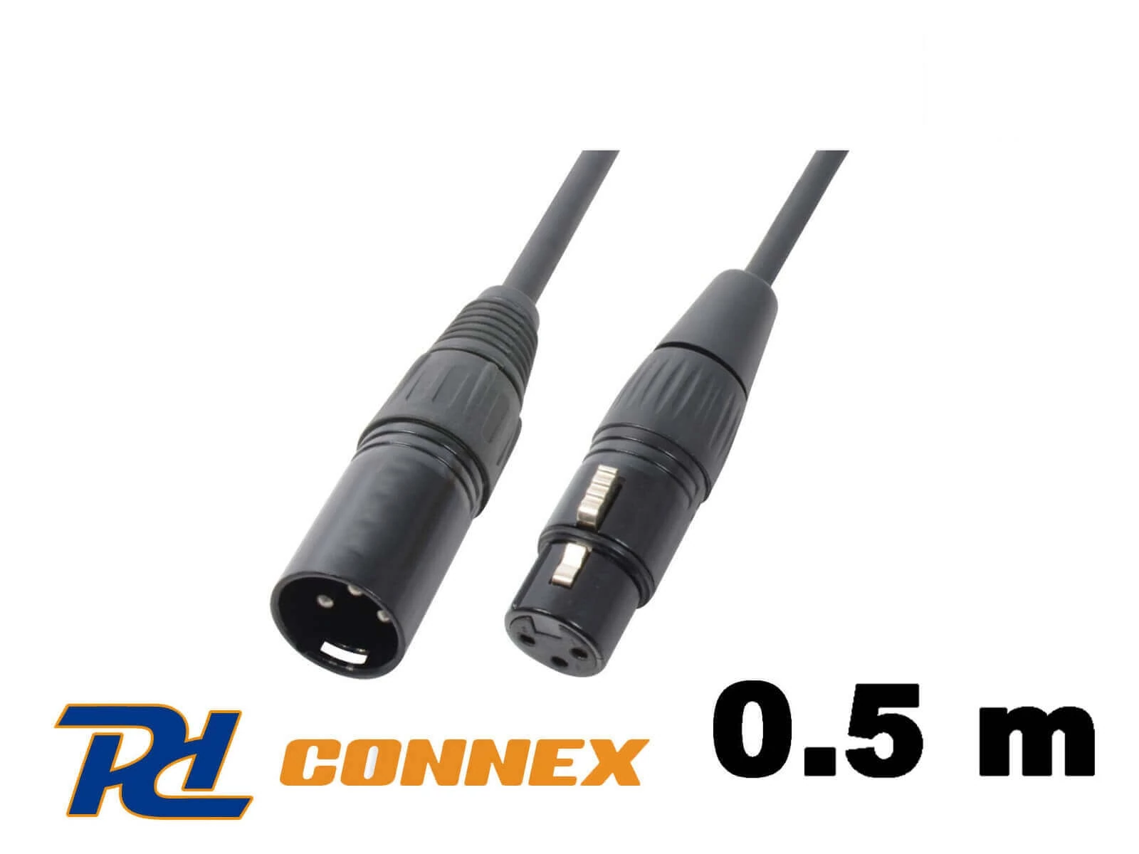 PD Connex CX35-0,5 mikrofonkábel (XLR mama - XLR papa) - (0,5 m)