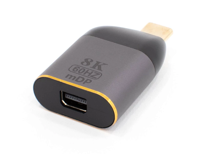 Thunder CDP-06-8K, USB-C átalakító mDP (Mini DisplayPort) 8K@60Hz