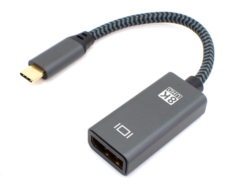 Thunder CDP-111, [USB-C -> DisplayPort] átalakító (8K@60Hz)