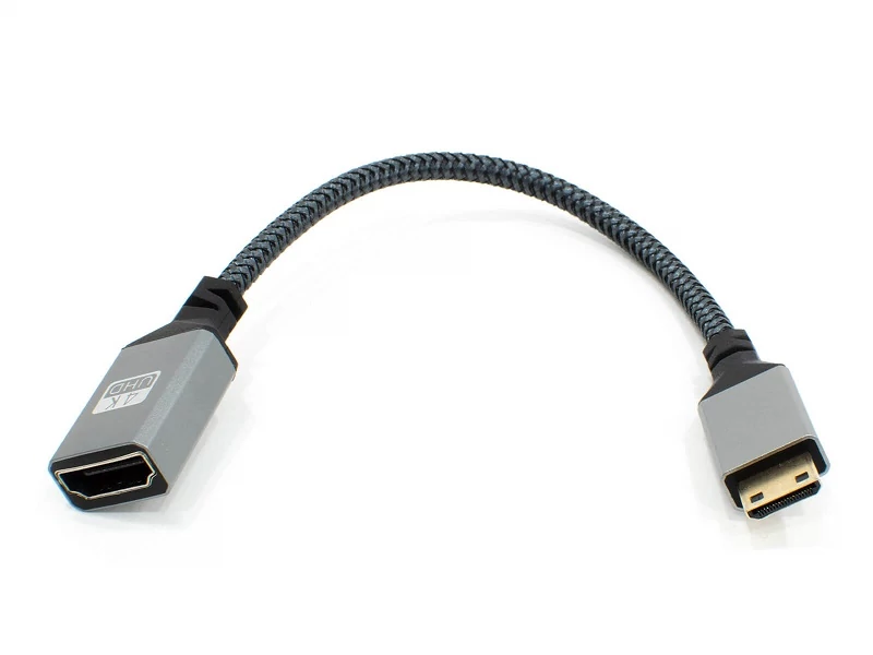 Thunder HDA-142 [Mini HDMI papa - HDMI mama] átalakító (0,2 m)