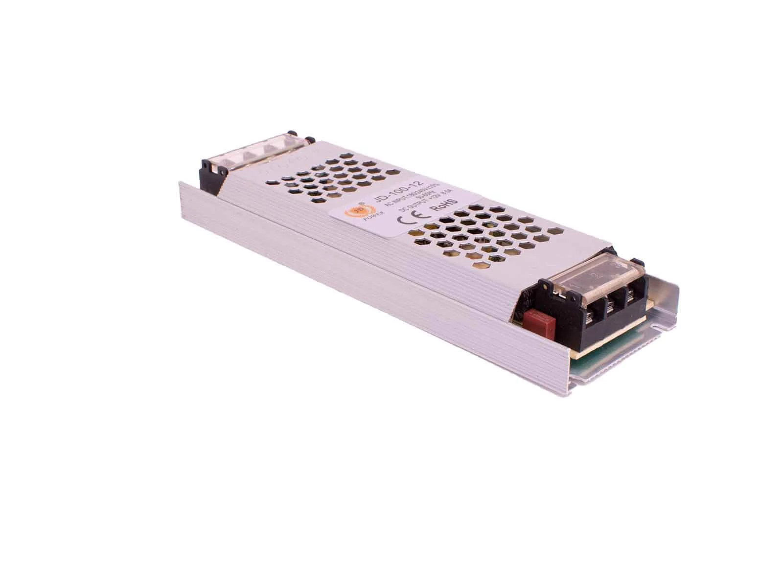 Thunder HL12-100 LED szalag tápegység, fém 12V (8,5A/100W)