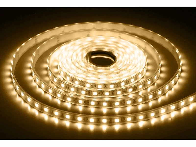 Thunder PT-11, LED szalag, 60 LED/m, (14,4W/m), MELEGFEHÉR, kültéri IP65 - 5 méter
