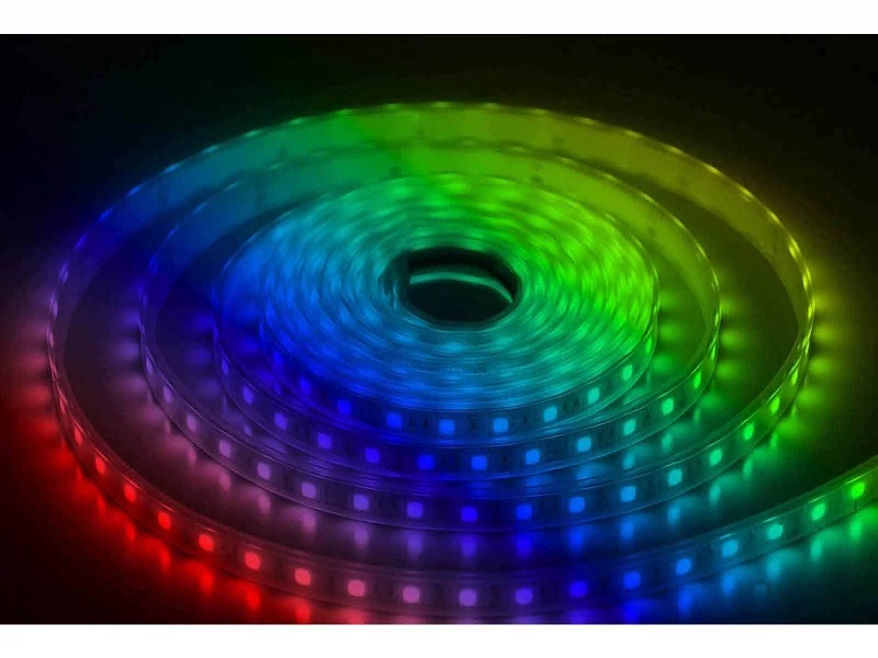 Thunder PT-91, LED szalag, 60 LED/m, (14,4W/m), RGB, kültéri IP65 - 5 méter