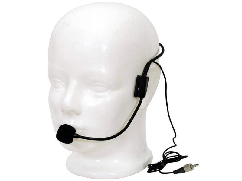 Voice-Kraft LS-970 Fejmikrofon jack, fekete
