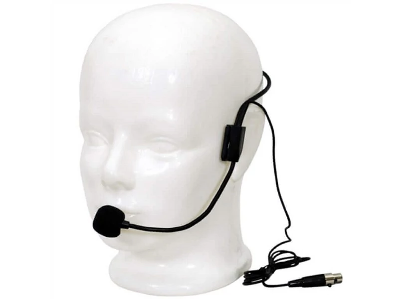 Voice-Kraft LS-970 Fejmikrofon mini XLR, fekete