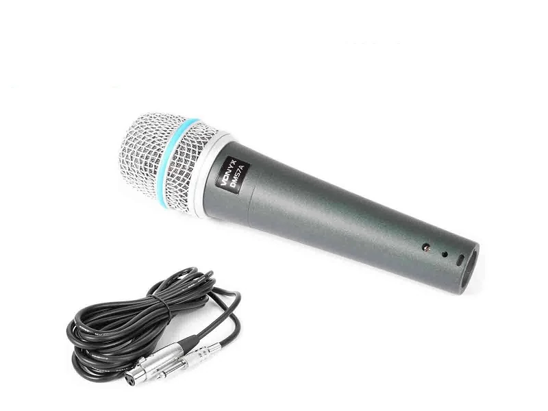 Vonyx DM-57A vezetékes dinamikus mikrofon + kábel