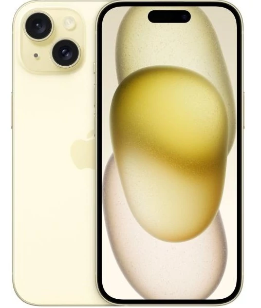 Apple iPhone 15 Plus 256GB sárga (yellow) kártyafüggetlen okostelefon