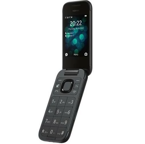 Nokia 2660 Flip Dual Sim 4GB fekete (black) kártyafüggetlen mobiltelefon