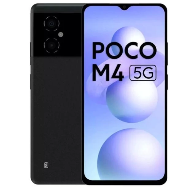 Xiaomi Poco M4 5G Dual Sim 4GB RAM 64GB fekete (black) kártyafüggetlen okostelefon