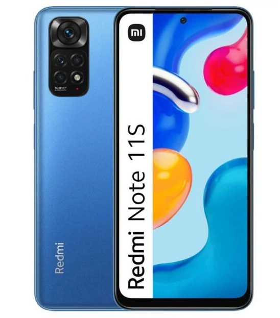 Xiaomi Redmi Note 11s 5G Dual Sim 4GB RAM 128GB csillag kék (star blue) kártyafüggetlen okostelefon