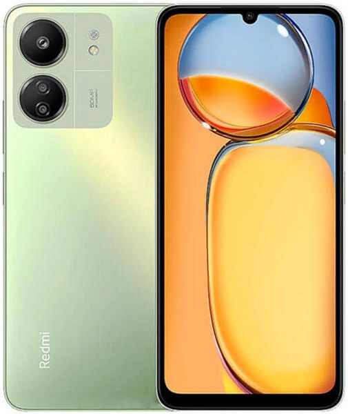 Xiaomi Redmi 13C 4G Dual Sim 6GB RAM 128GB zöld (green) kártyafüggetlen okostelefon