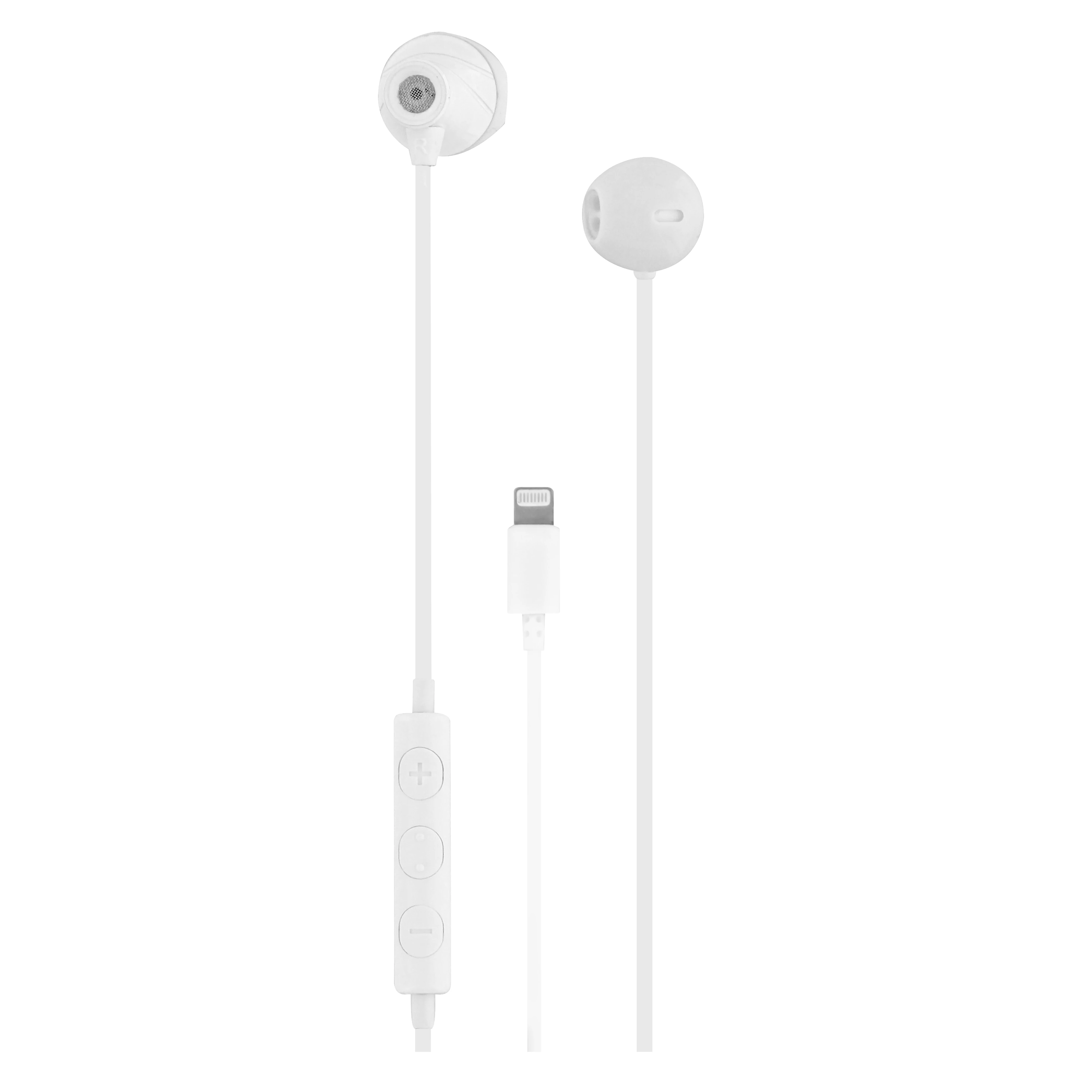 TNB Curv lightning fülhallgató fehér