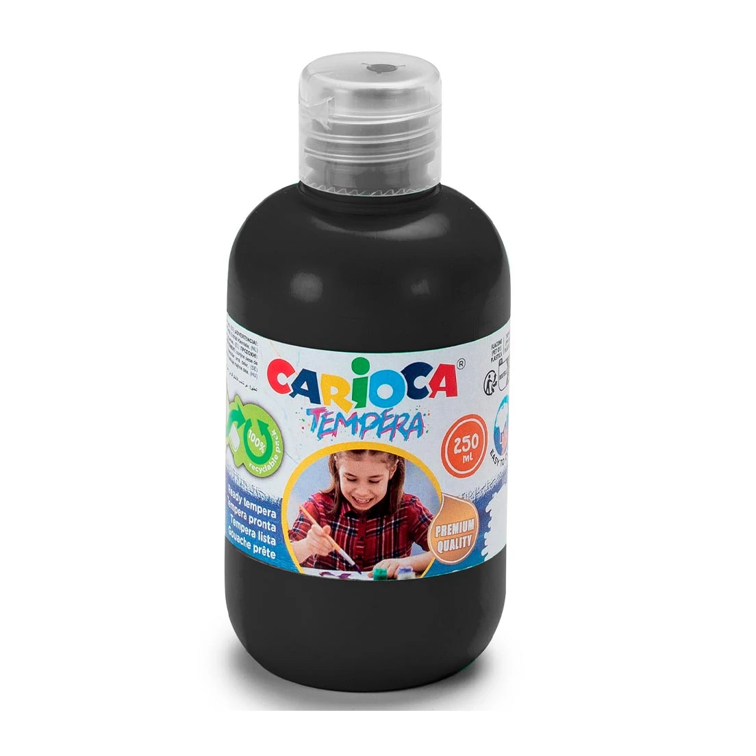 Fekete tempera 250ml-es - Carioca