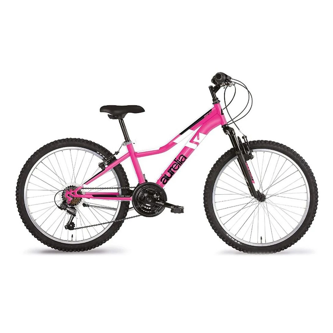 Aurelia rózsaszín színű 24-es méretű bicikli - Dino Bikes kerékpár