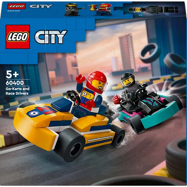 LEGO® City: Gokartok és versenypilóták (60400)