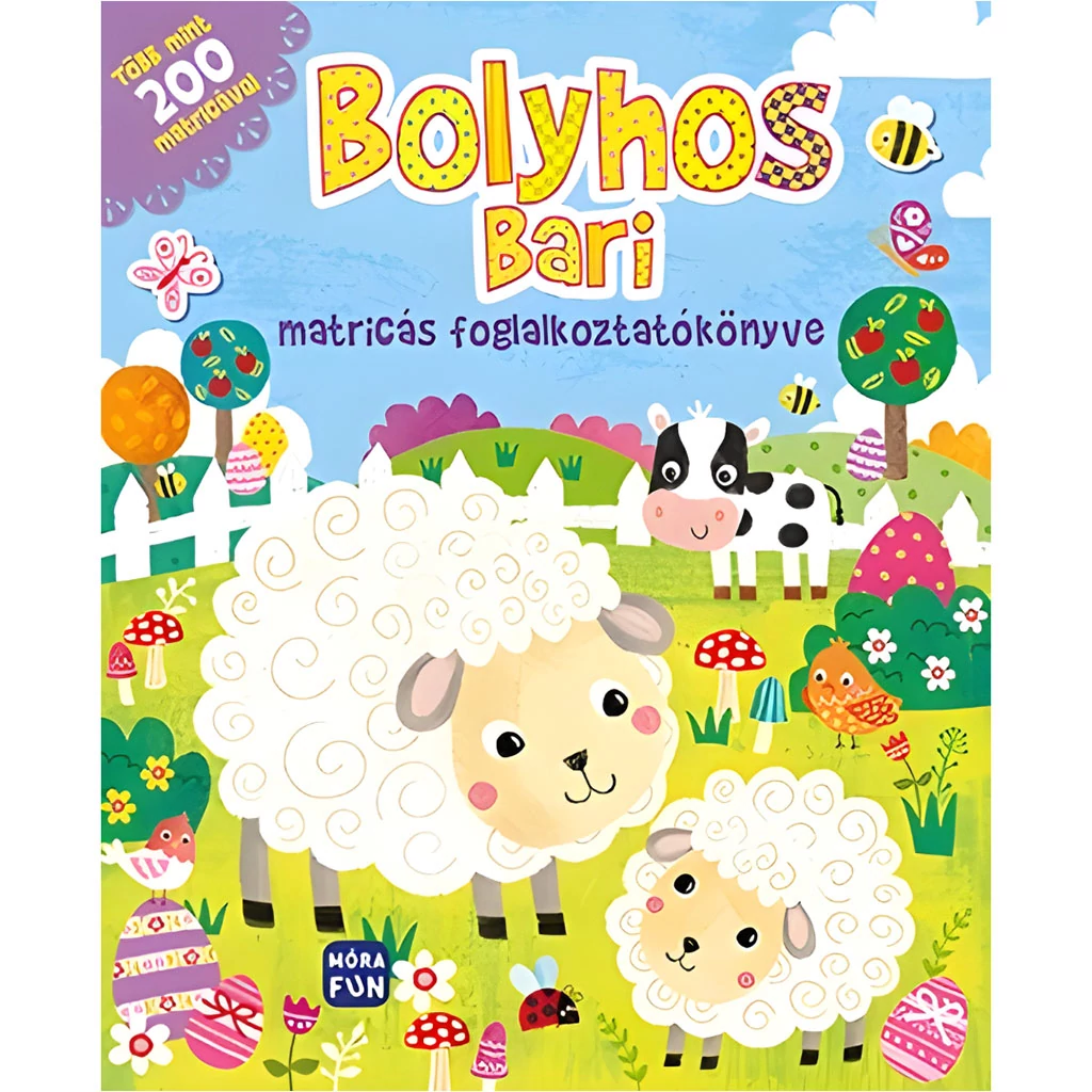Móra: Bolyhos Bari matricás foglalkoztató könyv