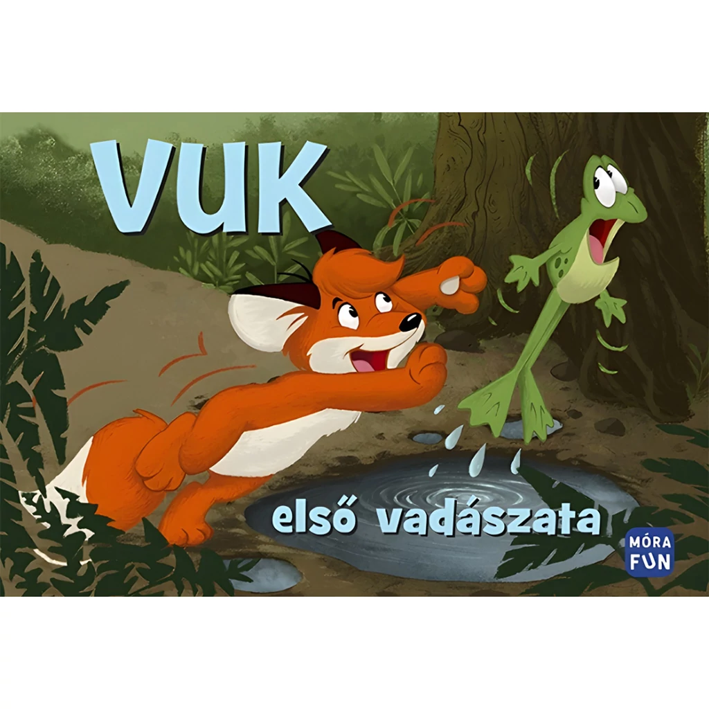 Móra: Vuk első vadászata lapozó - felújított kiadás